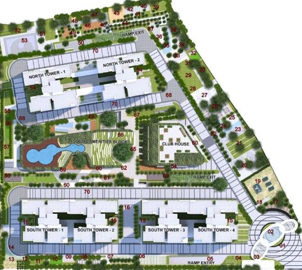 Master Plan of Mana Dale in Sarjapur, Bangalore - Image 8624