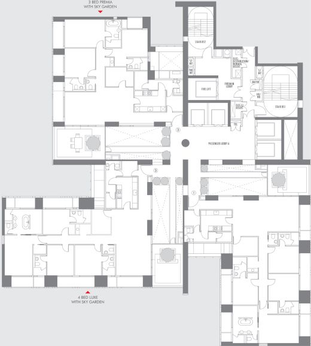 Floor Plan of Lodha Evoq in Wadala, Mumbai - Image 45896