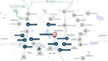 Location of Meenakshi High Life Towers - Image 46414