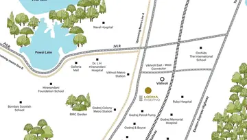 Location of Lodha Riservo - Image 45902