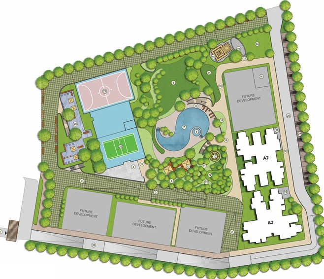 Master Plan of Lodha Riservo in Vikhroli West, Mumbai - Image 45904