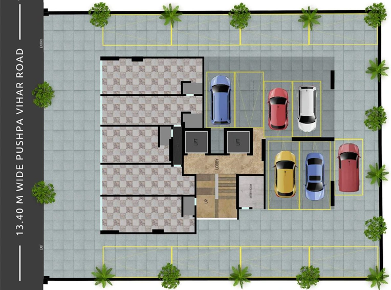 Master Plan of Rohinton Alankar Vybe in Andheri East, Mumbai - Image 45973