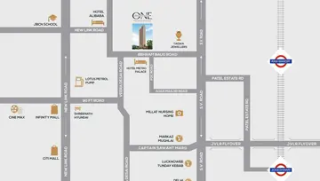 Location of Unique One Jogeshwari - Image 114216