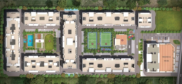 Master Plan of Nyati Era in Dhanori, Pune - Image 18926
