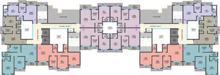 Floor Plan of Infinity Icon in Panvel, Navi Mumbai - Image 37674