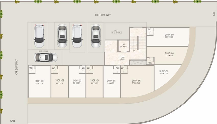 Master Plan of GRK Aryan Corner in Panvel, Navi Mumbai - Image 37682