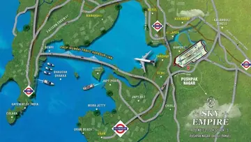 Location of Girija Sky Empire - Image 37692