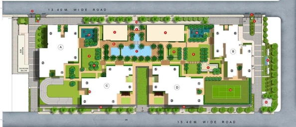 Master Plan of Kalpataru Radiance in Goregaon West, Mumbai - Image 46089