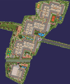 Master Plan of Candeur Signature in Varthur, Bangalore - Image 8741