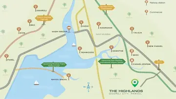 Location of The Highlands Godrej City - Image 37717