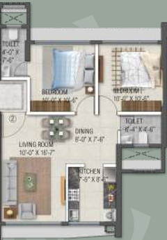 2 BHK Flat in Sakar Swapna CHSL in Andheri East, Mumbai - Image 490600
