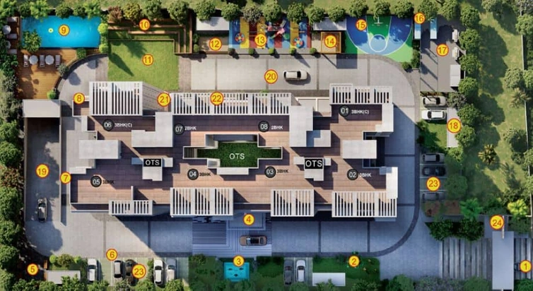 Master Plan of Pride Altius in Tumkur Road, Bangalore - Image 8752