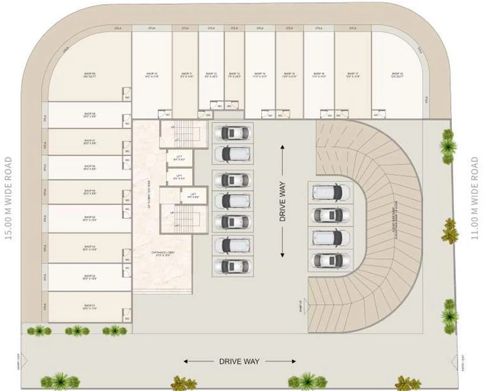 Master Plan of Shreeji Today Royal in Kharghar, Navi Mumbai - Image 37782