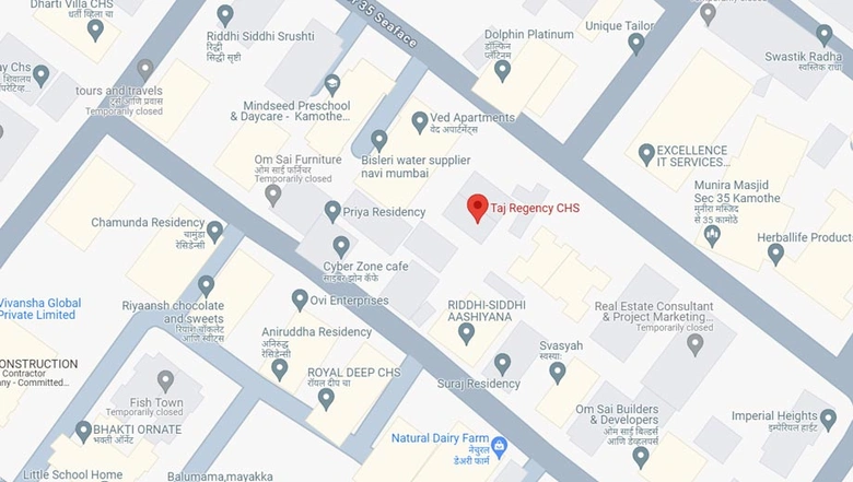 Location of Tajoddin Taj Regency in Panvel, Navi Mumbai - Image 37799
