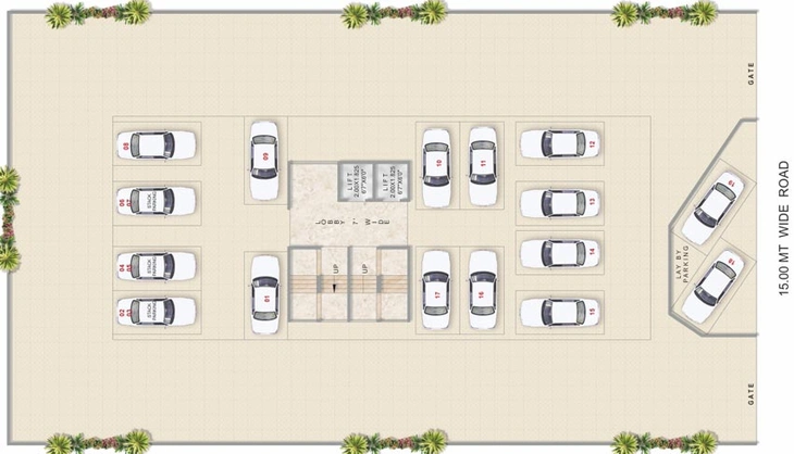 Master Plan of Tajoddin Taj Regency in Panvel, Navi Mumbai - Image 37801