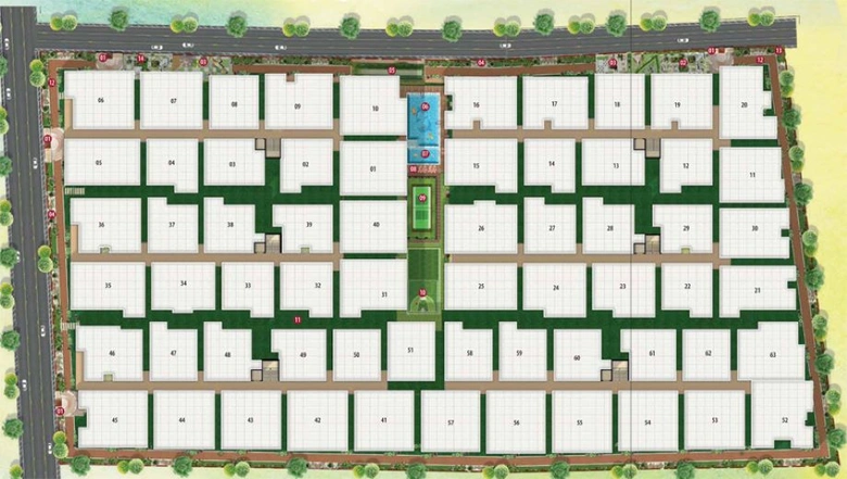 Master Plan of Sapthagiri Sandalwoods in Whitefield, Bangalore - Image 8809