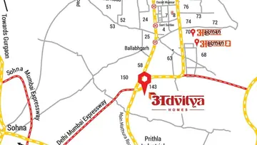 Location of Advitya Homes - Image 99038