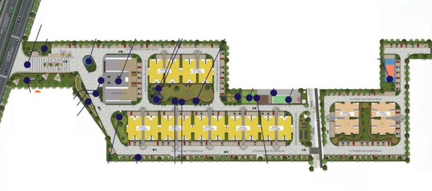 Master Plan of Advitya Homes in Sector 143, Faridabad - Image 99039