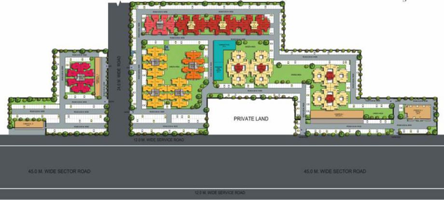 Master Plan of Agrasain Aagman 2 in Sector 70, Faridabad - Image 9076