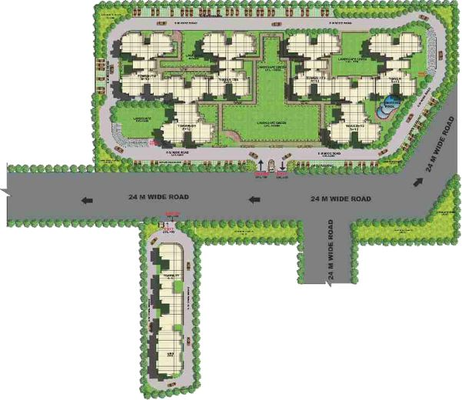 Master Plan of Optus Golden Tulip in Sector 63, Faridabad - Image 49738