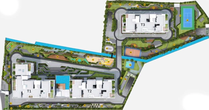 Master Plan of Mana Verdant in Sarjapur Road, Bangalore - Image 12922