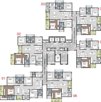 Floor Plan of Sumadhura Sarang Phase 1 in Whitefield, Bangalore - Image 14068