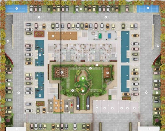 Master Plan of BCC Daffodils in Vrindavan Yojna, Lucknow - Image 24845