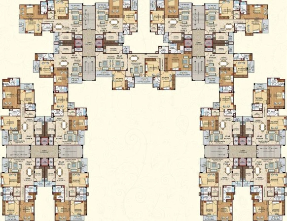 Floor Plan of Indraprastha Anand in Indira Nagar, Lucknow - Image 51566