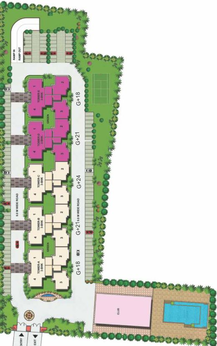 Master Plan of Omaxe The Palace in Gomti Nagar Extension, Lucknow - Image 51112