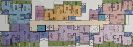 Floor Plan of Somani Dream Homes in Punawale, Pune - Image 19204