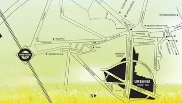 Location of Rustomjee Azziano - Image 30305