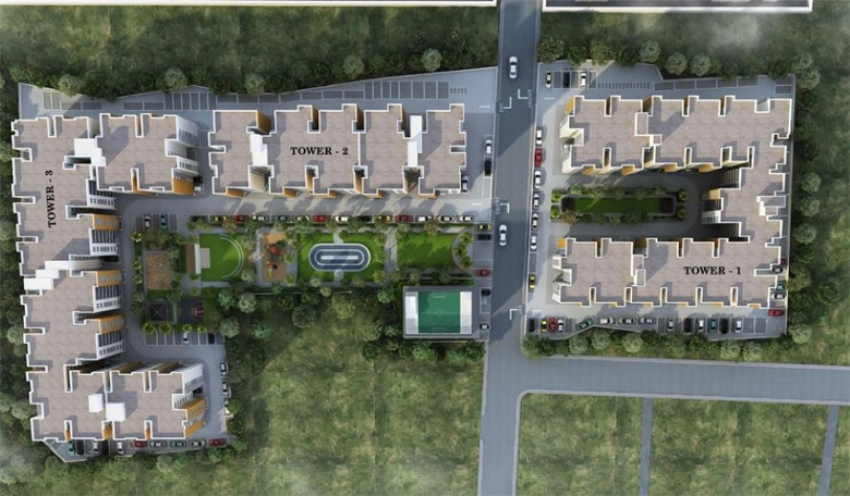 Master Plan of S&P Courtyard in Mogappair, Chennai - Image 56931