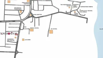 Location of Tower Of Adyar - Image 56782