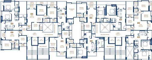Floor Plan of Basil Shreeji in Ambegaon, Pune - Image 19189