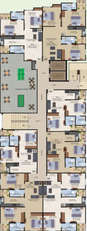 Floor Plan of Chordias Shagun in Mansarovar, Jaipur - Image 57725