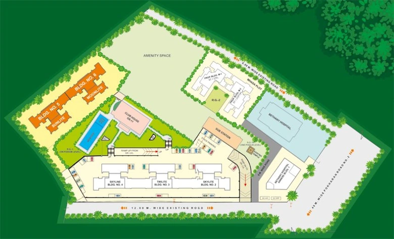 Master Plan of Cosmos Horizon in Pokhran, Thane - Image 78085
