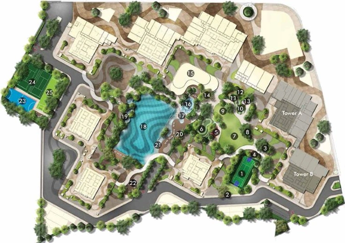 Master Plan of Rustomjee La Vie in Majiwada, Thane - Image 122782
