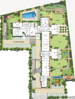 Master Plan of Felicity Roongtas Aventura in Jagatpura, Jaipur - Image 55526