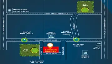 Location of Ganesham Park View - Image 57835