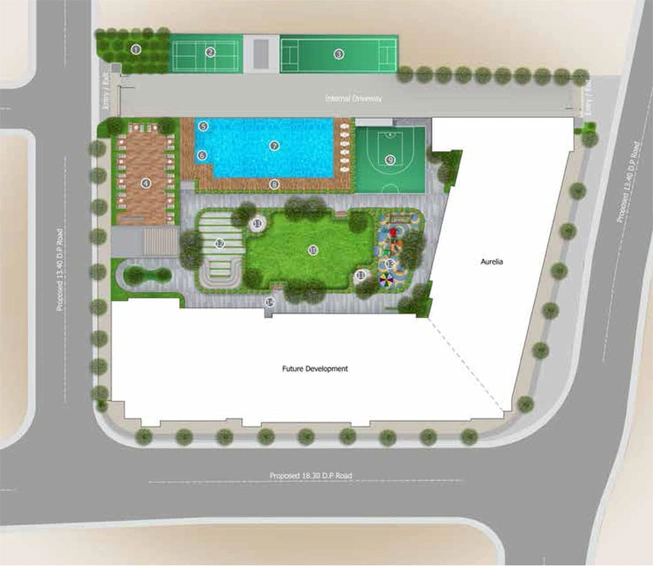 Master Plan of Sheth Edmont in Kandivali West, Mumbai - Image 46301