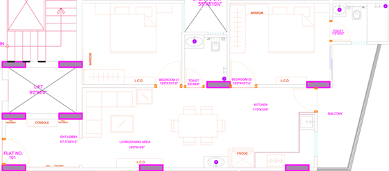 2 BHK Flat in Balaji The Peak in Vaishali Nagar, Jaipur - Image 513683