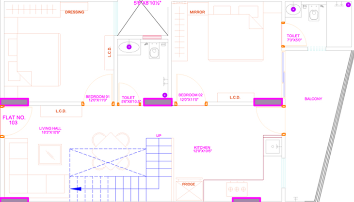 2 BHK Flat in Balaji The Peak in Vaishali Nagar, Jaipur - Image 513682