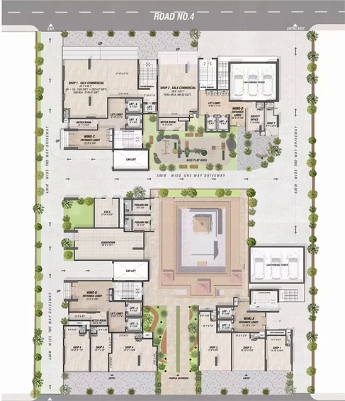 Master Plan of Neelyog Aarana in Ghatkopar West, Mumbai - Image 46322