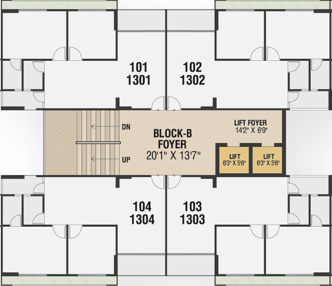 Floor Plan of Notion Devasva 9 in Sanathal, Ahmedabad - Image 40518