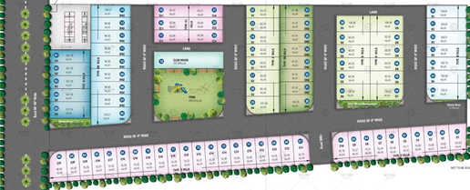 Master Plan of Kiara Ville in Jagatpura, Jaipur - Image 79416