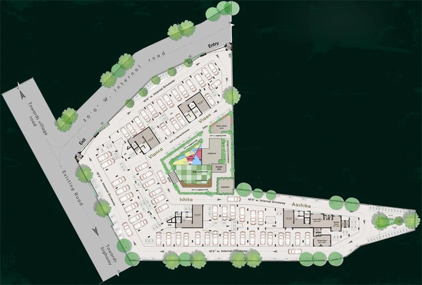 Master Plan of Vijay Parivaramm in Panvel, Navi Mumbai - Image 40492