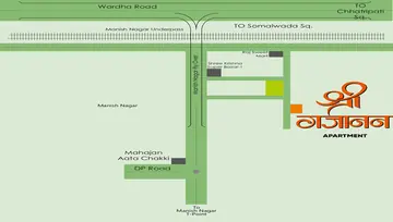 Location of Shree Gajanan Apartment - Image 40497