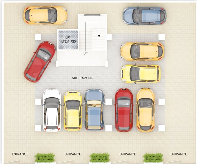 Master Plan of Shree Gajanan Apartment in Manish Nagar, Nagpur - Image 40499