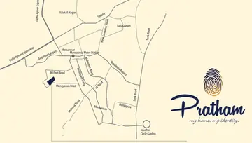Location of Pratham Apartments - Image 57790