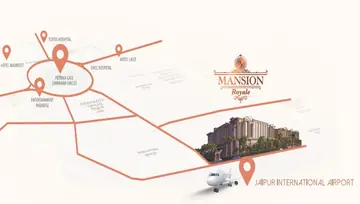 Location of Mahima Mansion Royale - Image 57172